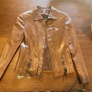 'Mill Valley Sheepskin and Leather' Leather Jacket